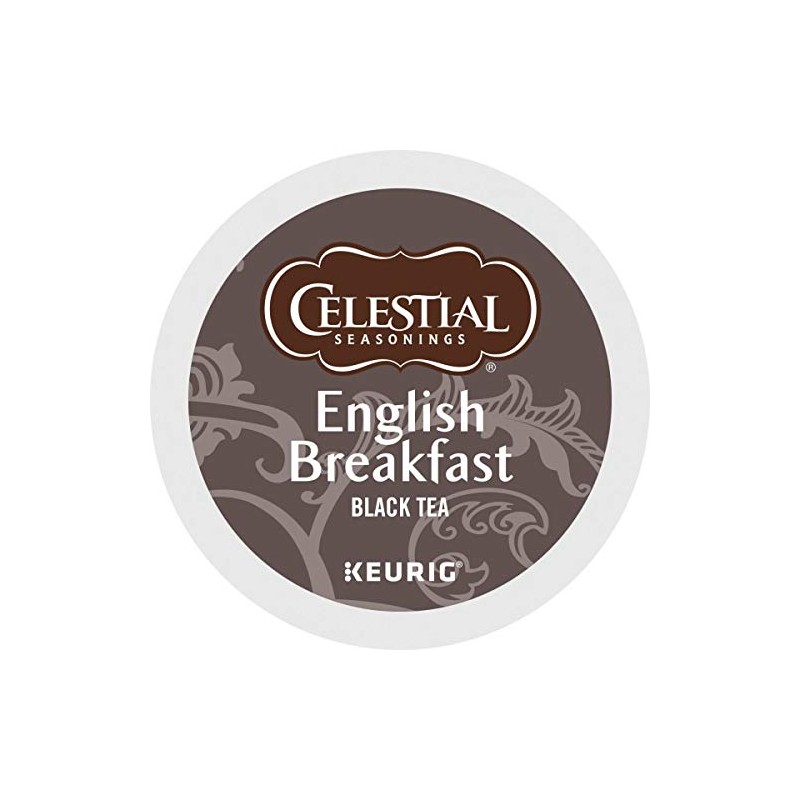 Celestial Seasonings® English Breakfast Tea Single-Serve K-Cups®, Box Of 24