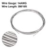 sourcing map 1.6mm 14AWG Heating Resistor Wire Wrapping Nichrome Resistance