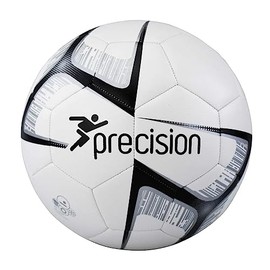Precision Unisex-Youth 370 Fusion Lite Football, White/Black, 370gms