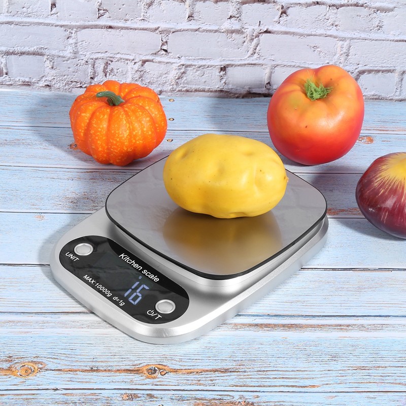 Mini Portable Stainless Steel Electric Scale Balance Kitchen Baking Accessory