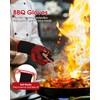 Innconee 2 Pairs BBQ Gloves 1472℉ Heat Resistant Gloves BBQ