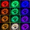 LUXSWAY Umbrella Lights Battery Operated,12 Color Changing Outdoor Patio Umbrella