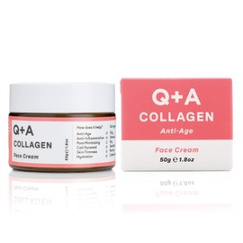 Q+A Collagen Facial Cream Vegetarians Seaweed Collagen Cream for Ageing Skin 50g