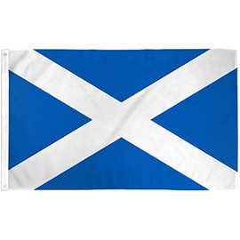 3x5 Scotland Polyester Flag 3'x5 Super Polyester Nylon Fade Resistant Double Stitched Premium Penant House Banner Grommets