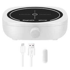 Clickinline Magnetic Stirrer Mini Lab Stir Mixer Portable Stirrer Plate for Laboratory