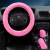 SHTGOI Steering Wheel Cover Universal Car Steering Wheel Cover Winter