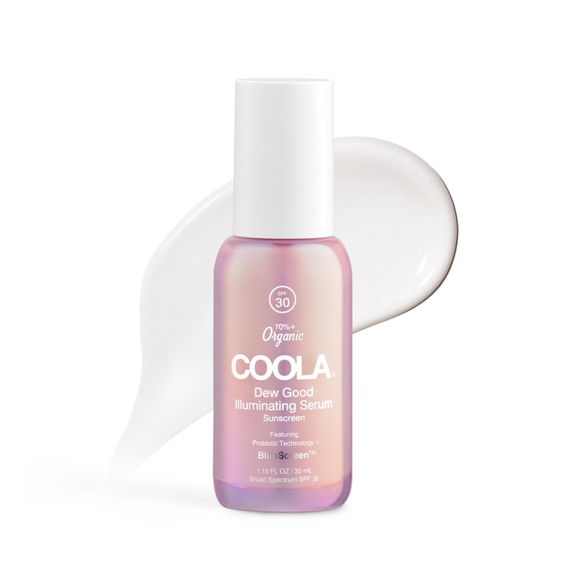 COOLA Dew Good Protector solar de suero iluminador con tecnología