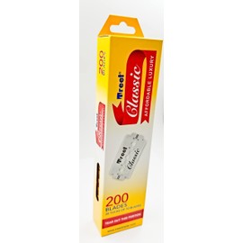 200 Treet Classic Razor Blades - Professional Sharpness and Precision
