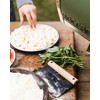Gozney Dough Cutter - Natural Wood Handle Pizza Dough Cutter,