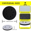 Crossarctic 5 Inch 8 Holes Soft Density Interface Pads Hook