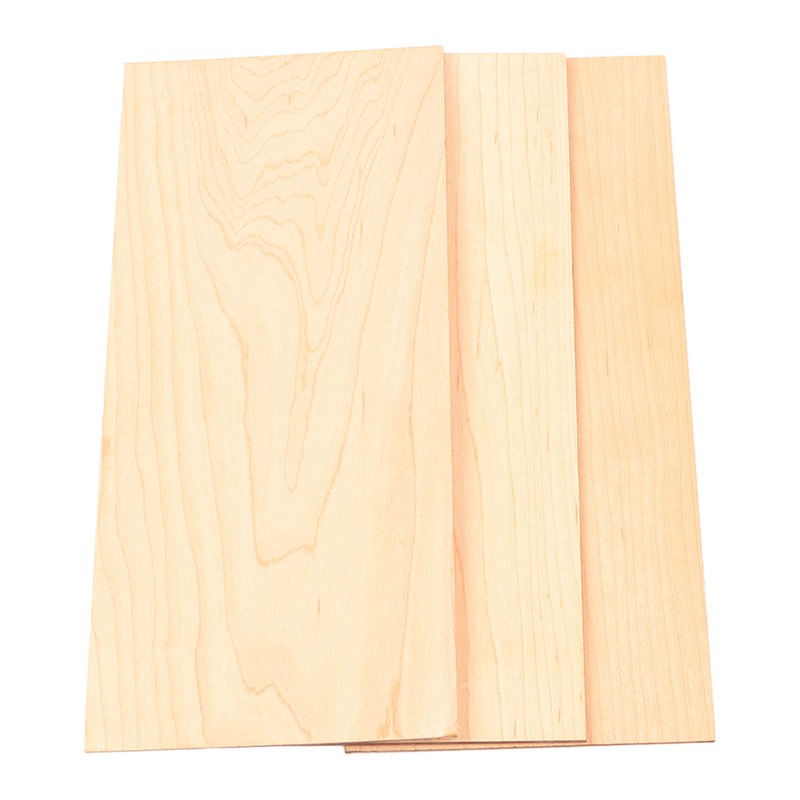 3PCS Guitar Neck Shim Set Maple Wood Guitar Gasket Plates