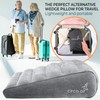 Circa Air Inflatable Wedge Pillow - Travel Wedge Pillow for