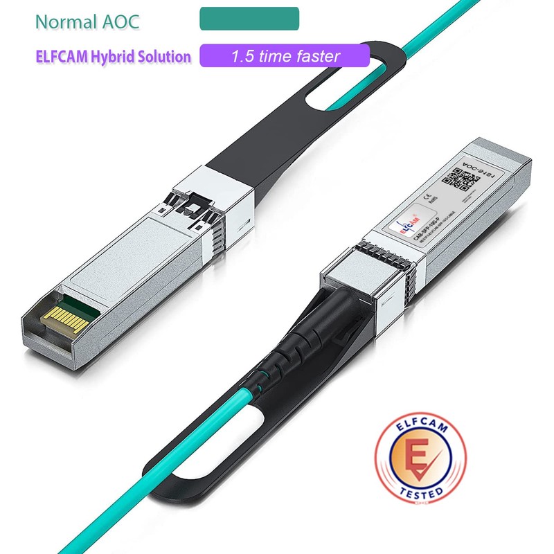 Elfcam® - 1 meter SFP+ Active Cable OM3 - AOC