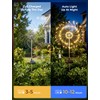 Brightown 150LED Solar Garden Lights Outdoor, 8 Modes 2 Pack