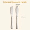 Saiveina 2 Pcs Stainless Steel Butter Knives