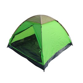 Zaltana 3person Dome Tent with 3 of Single Size Air Beds