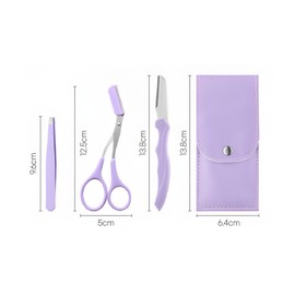 Taesung Commerce (Byeol Byeol Warehouse) G Neat Eyebrow Grooming 3-Piece Set Thinning Scissors