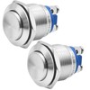 UL Listed 19mm High Momentary Push Button Switch 3/4", IP67
