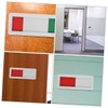MAGICLULU 10 Pcs Creative Signage Sliding Door Signs Slides Red