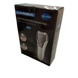 Hangsun Epilator for Women 2 in 1 Cordless Epilator and Electric Lady Shaver DRY & WET