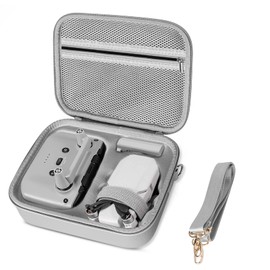 Libershine Mini 4K Bag, Carry Bag, Travel Bag, Compact Travel Bag for DJI Mini 4K/ 2 SE Fly More Combo Drone Accessories, with Carrying Strap, Grey, gray