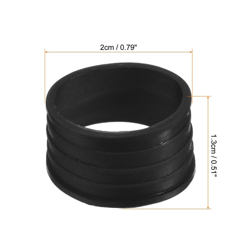 PATIKIL Badminton Racket Handle Grip Ring 4pcs Racket Fix Sling