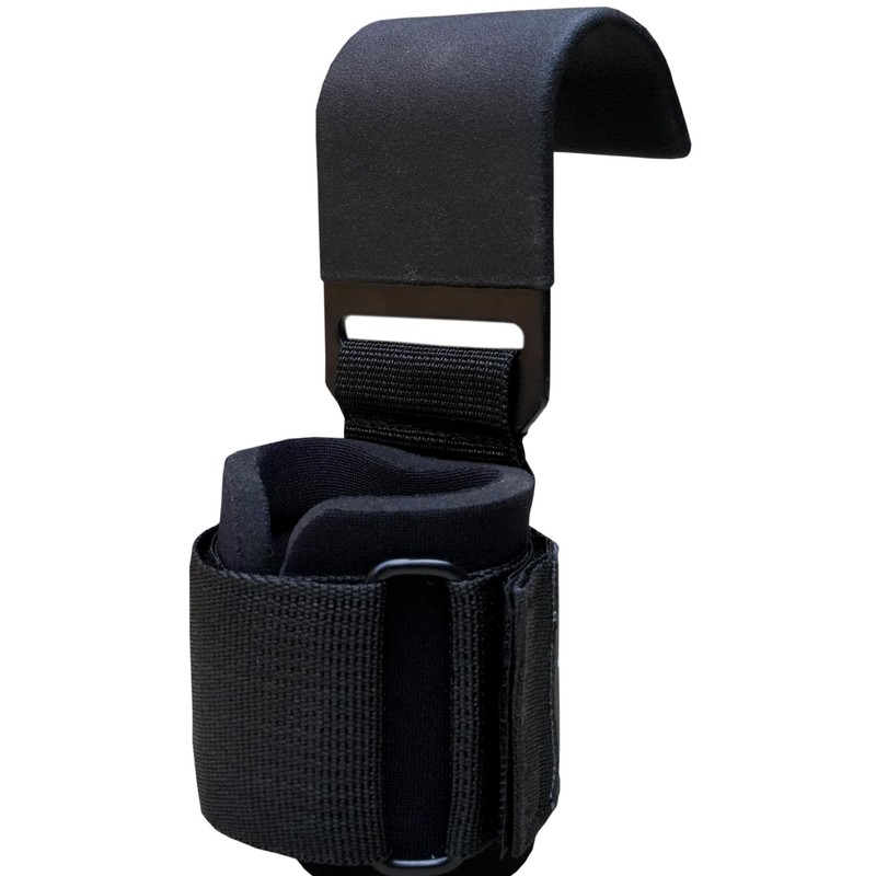 Leading Weight Lifting Hooks Straps Pair, 8mm Neoprene Padded Wrist
