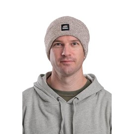 Berne Heritage Knit Cuff Beanie Hat, OSFA, Hickory Heather