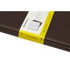 Moleskine CH022P2 X-Large Squared Cahier Journal - Coffee Brown (Pack