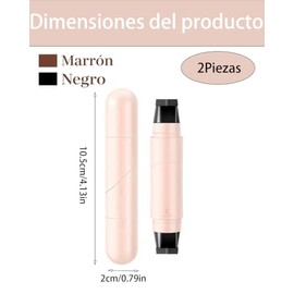 Delineador Ojos, 2 Sellos Delineador Ojos,Profesionales Ocupados, Entusiastas Viajes, Ocasiones Especiales,Técnica Precisión, Duradero, Versátil, Portátil