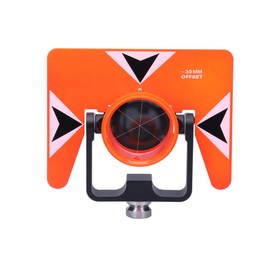 Mountlaser All-Metal Single Tilt Prism, Land Surveying Equipment Prism, Total Station Single Tilt Prism With Soft Bag