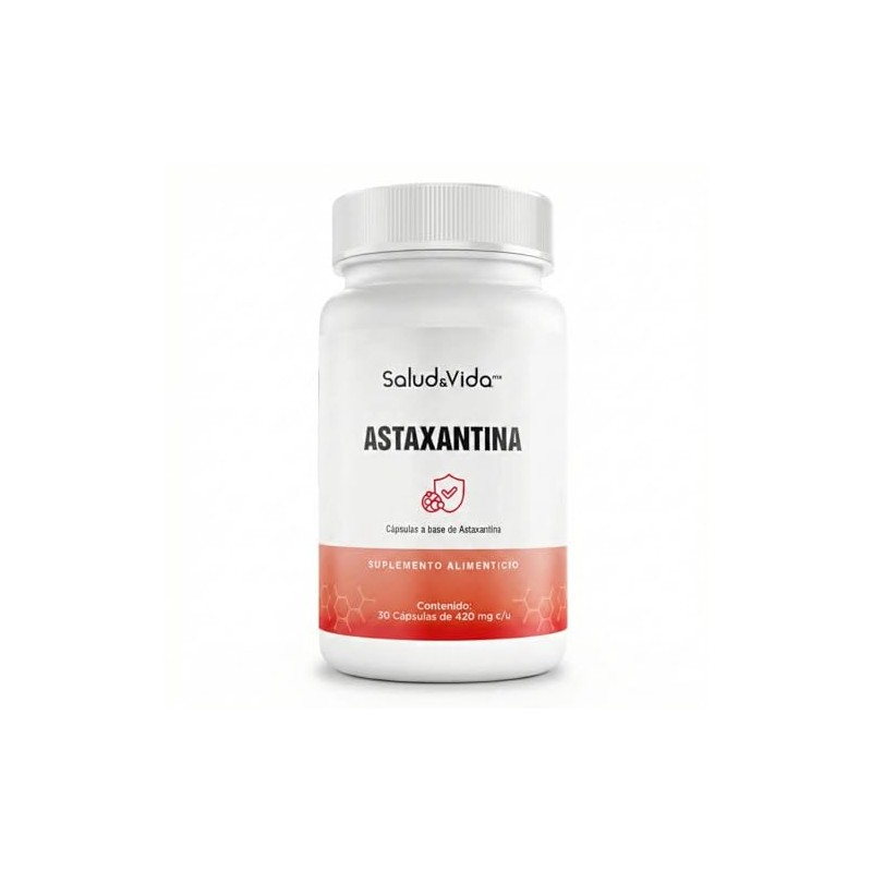 Salud & Vida MX - Astaxantina 18mg Concentrada (420mg peso