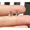 Acoustic Guitar Earrings - Sterling Silver Gift