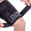 Pure Athlete Thigh Compression Sleeve – Adjustable Straps Quad Wrap