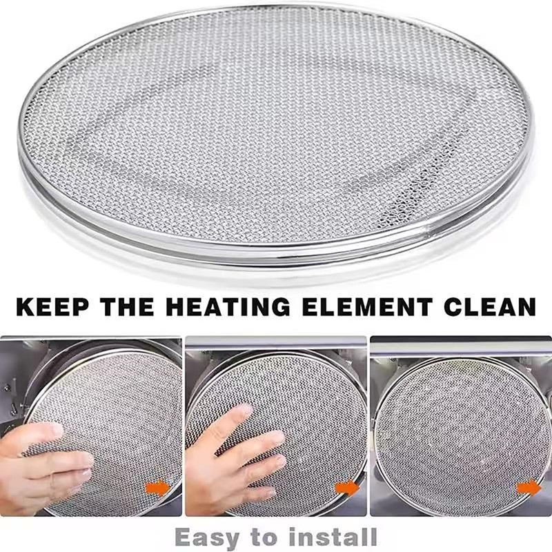 Stainless Steel Splatter Shield for Ninja Foodi IG651 ，Reusable Oil