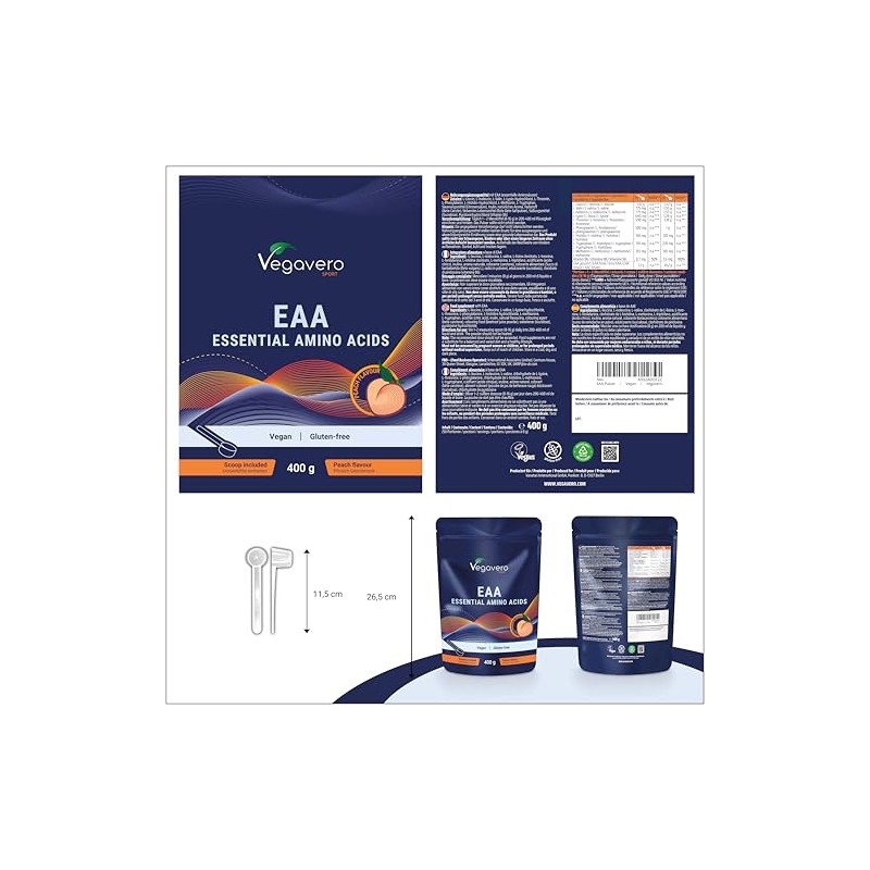 Vegavero® EAA Powder, 400 g