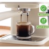 Ackers Shot Glasses Espresso Parts Double Spouts Milk Cup Clear