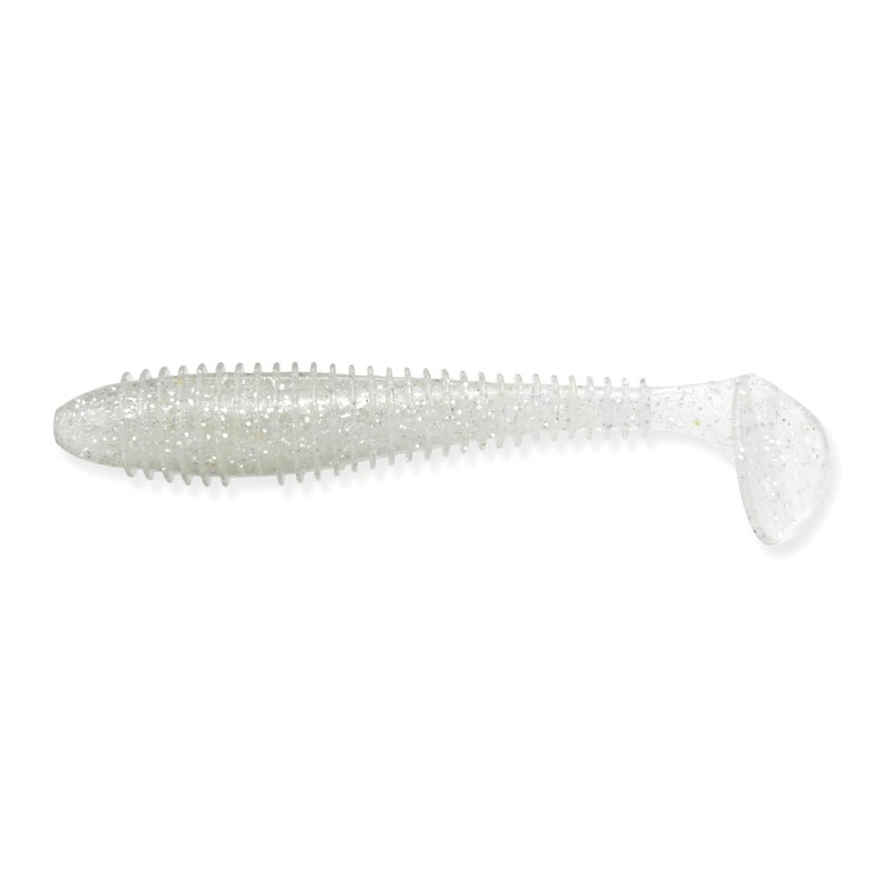 KEITECH Swing Impact Fat 3.8" #370 Clear Silver Glow
