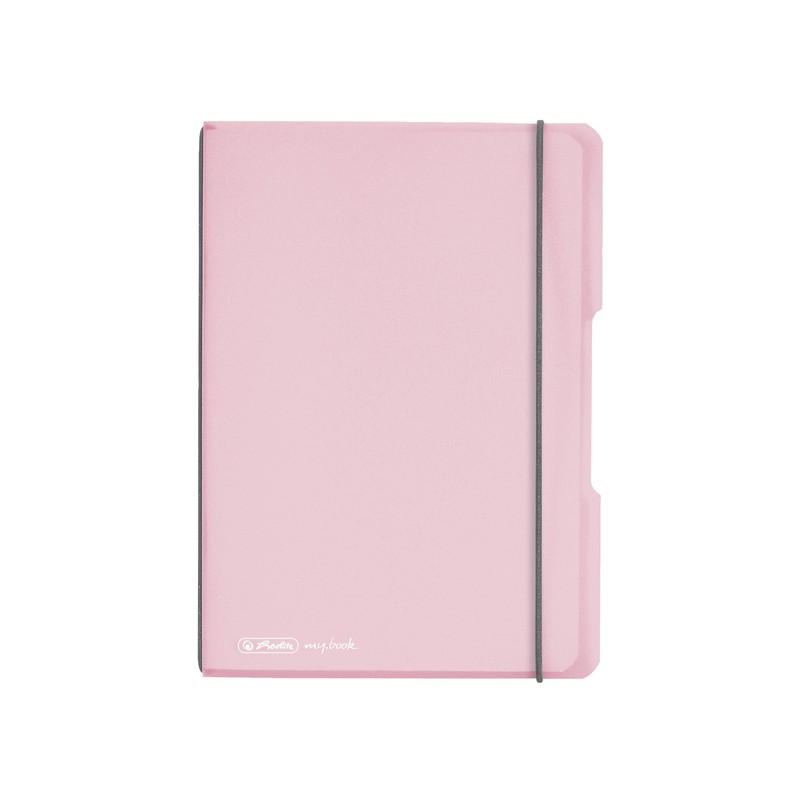 Herlitz my.book flex A5 Squared Notebook - Rose
