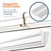 PHS Picture Rail Hooks - Durable Picture Rail Hangers -
