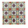 45 Pieza Azulejo Talavera 10x10cm Diferentes Colores Confeti