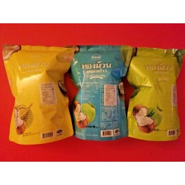 PANDANUTS 3 PACK CRISPY COCONUT ROLL ,DURIAN & COCONUT FLAVOR