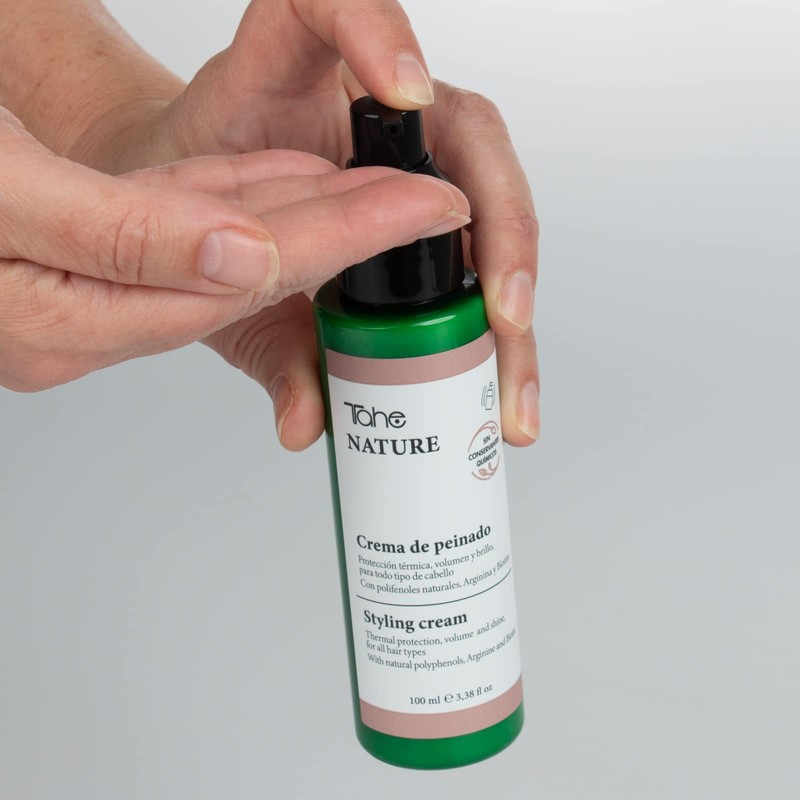 Tahe Nature Styling Cream for All Hair Types with Heat
