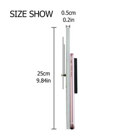 JUNZAN Daisy Butterfly Bathtub Silent Wall Clock for Bathroom Indoor Decoration No Ticking 10 Inch Round Small Clock for Hospital Classroom Home Living Room