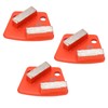 3Pcs Diamond Grinding Shoes Trapezoid Concrete Aggreesive Cutting 2 Long