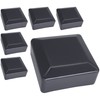 SKIR'CO Set of 6 Square Fence Post Caps 80 x