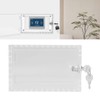Thermostat Lock Box with 2 Keys Universal Clear Acrylic Plastic
