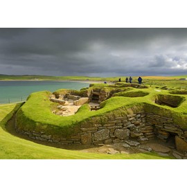 Lais Puzzle Skara Brae was inhabited for several centuries - part of the heart of the Neolithic Orkney - UNESCO World Heritage Site, Scotland, UK 1000 pieces