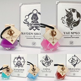 Geinshin Impact Fan-Made Oil Scent Diffusers - Color: Ningguang Fan-Made Oil Diffuser