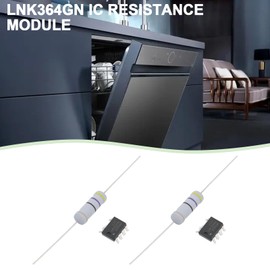 ECSiNG Set of 2 LNK364GN IC Components Energy-Efficient Offline Switch with Resistance 47 Ohm Compatible with AEG Compatible with Bosch Compatible with Siemens etc. Tumble Dryer